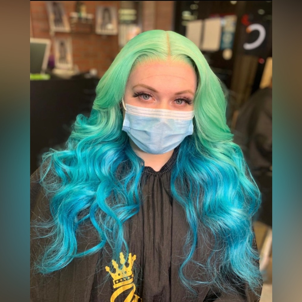 22 inch 613 wig colored